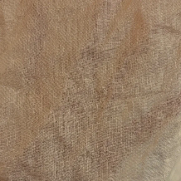 GAP Vintage Boyfriend Fit Linen Peach Button-Down Shirt - Picture 5 of 5